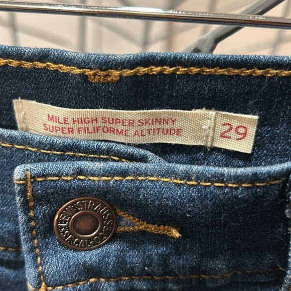 Levi’s 29 mile hight super skinny - Picture 2 of 7